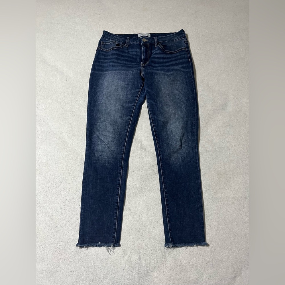BKE Stella Women's 32x26.5 Slim Fit Mid Rise‎ Ankle Skinny Denim Jeans